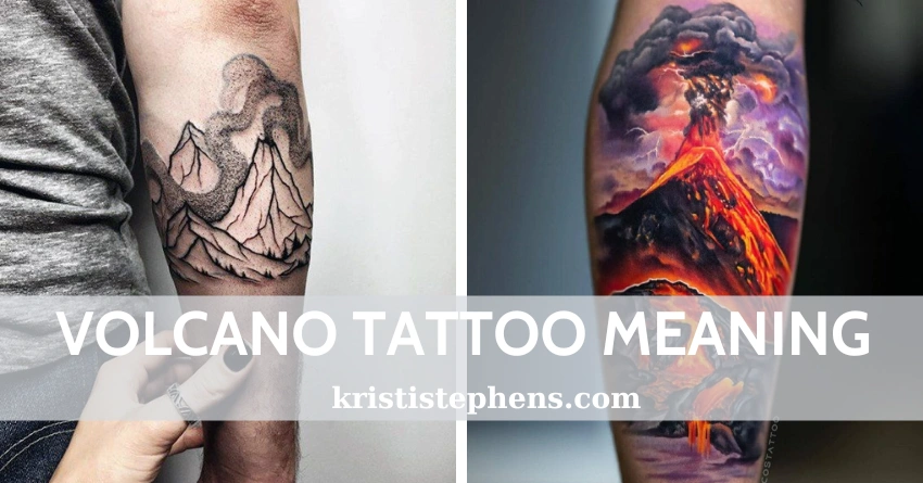 volcano tattoo meaning